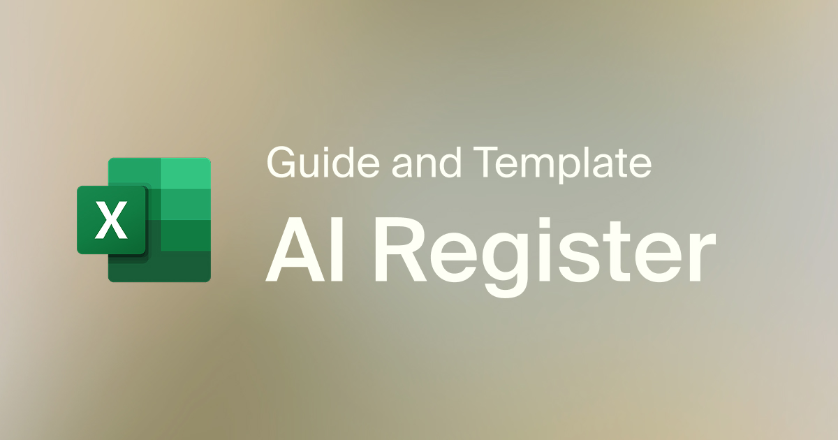 AI inventory with excel