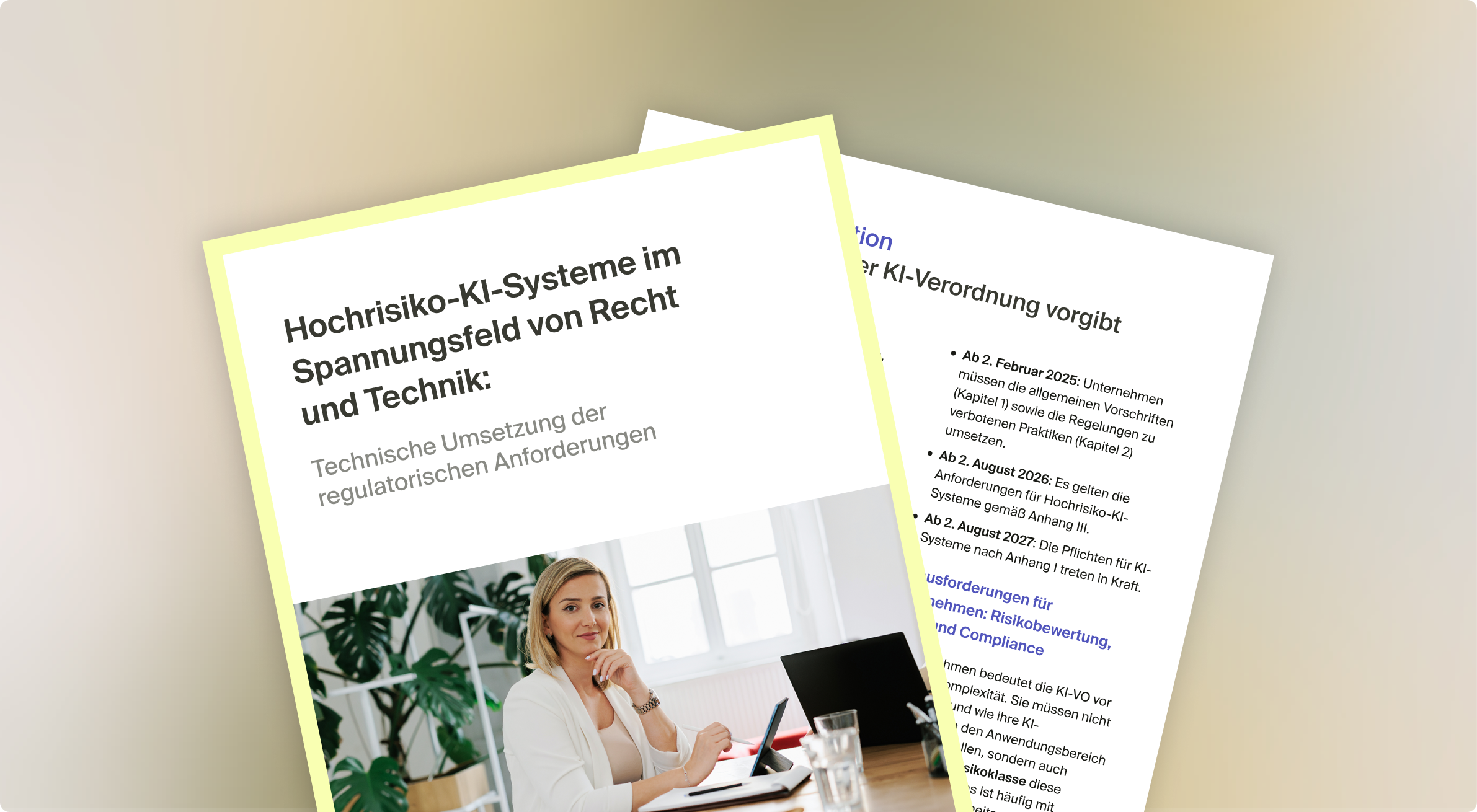 Hochrisiko-KI-Systeme im Spannungsfeld von Recht und Technik: Technische Umsetzung der regulatorischen Anforderungen