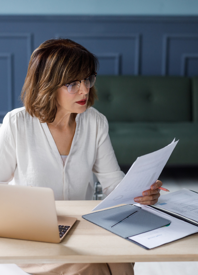 Datenschutzbeauftragte führt eine Risikobewertung durch